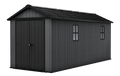 Keter Newton Plus 7.5x17 shed in grey