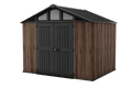 Keter Signature Summit 10x8 shed in rosewood