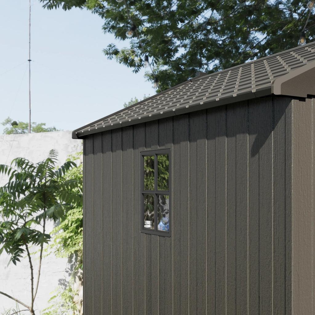 Patiowell 8x8 brown with windows