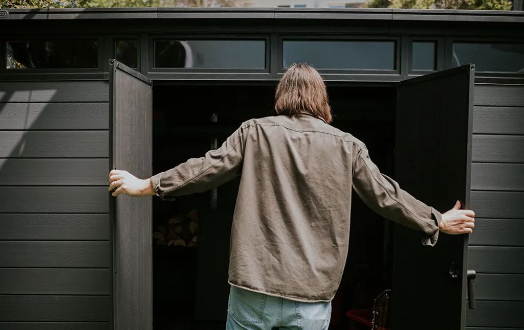 Keter Cortina shed detail