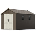 Patiowell Kick-it 8x12 shed in brown
