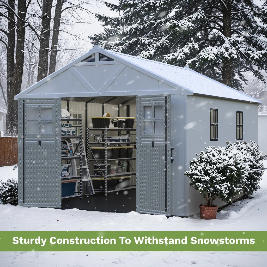 Patiowell 10x12 shed detail
