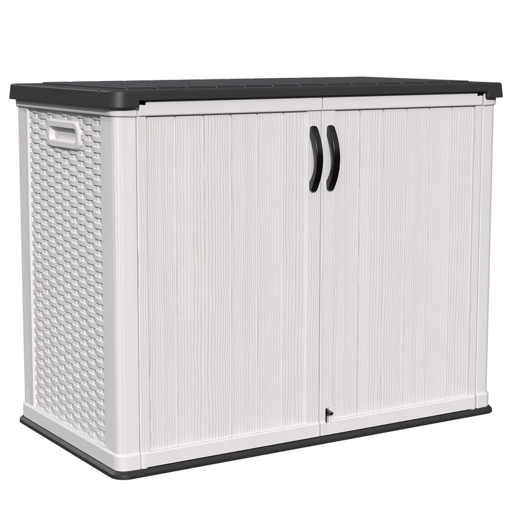 Patiowell 26 cu.ft outdoor storage cabinet in white